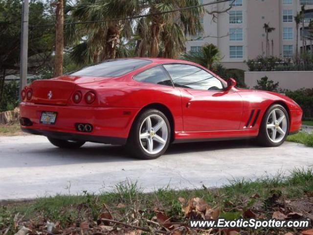 Ferrari 575M spotted in Palm Beach, Florida