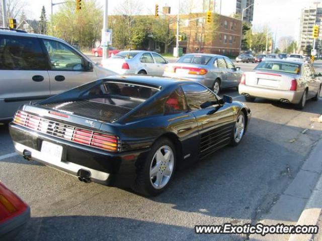 Ferrari 348 spotted in Oakville, Canada