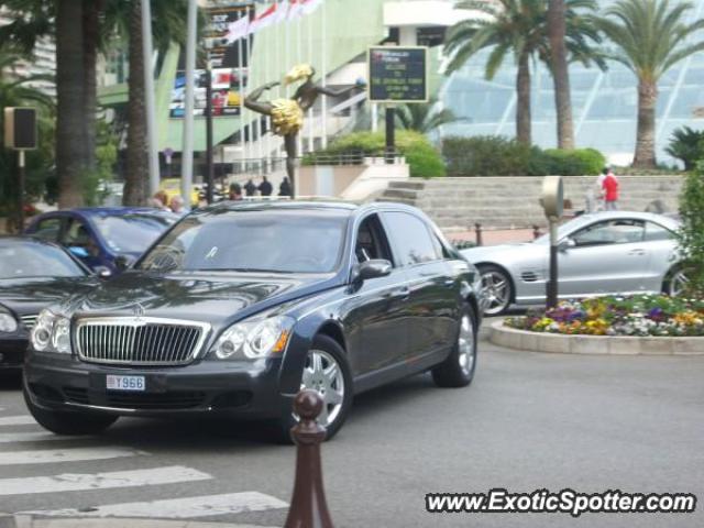 Mercedes Maybach spotted in Monaco, Monaco