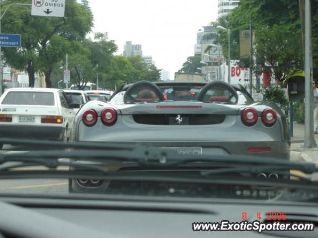 Ferrari F430 spotted in São Paulo, Brazil