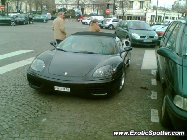 Ferrari 360 Modena spotted in Paris, France