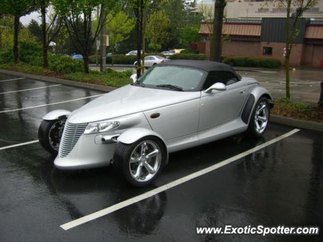 Plymouth Prowler spotted in Bellevue, Washington