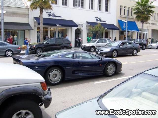 Jaguar XJ220 spotted in Beverly Hills, California