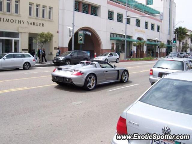 Porsche Carrera GT spotted in Beverly Hills, California