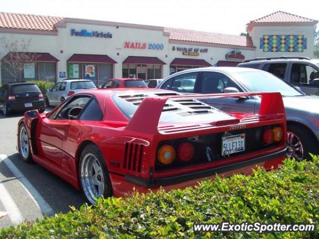 Ferrari F40 spotted in Calabasas, California