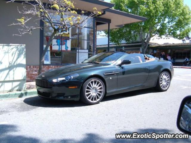 Aston Martin DB9 spotted in Carmel, California