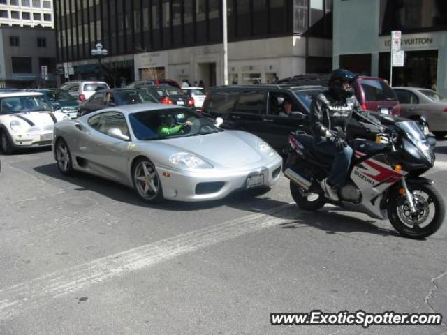 Ferrari 360 Modena spotted in Toronto, Canada