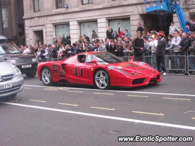 Ferrari Enzo spotted in London, United Kingdom