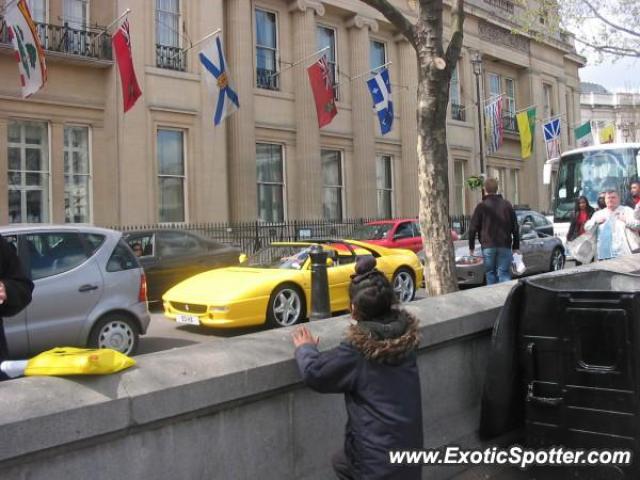 Ferrari F355 spotted in London, United Kingdom