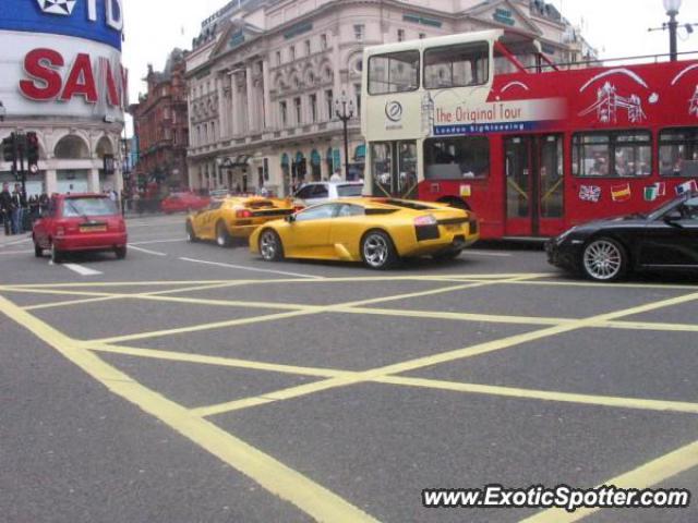 Lamborghini Murcielago spotted in London, United Kingdom