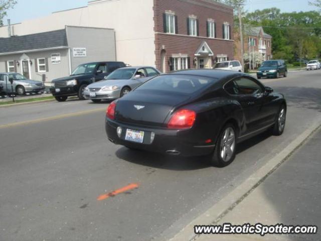 Bentley Continental spotted in Hinsdale, Illinois