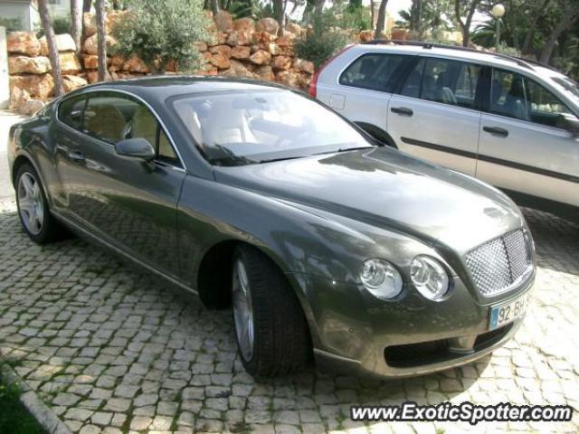 Bentley Continental spotted in Cascais, Portugal