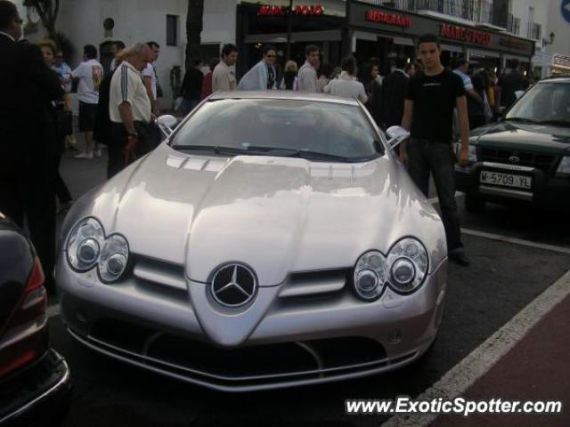 Mercedes SLR spotted in Puerto banus, Spain