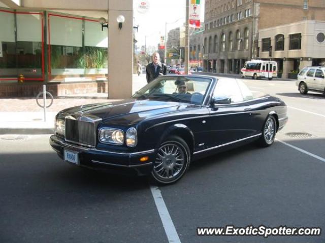 Rolls Royce Corniche spotted in Toronto, Canada