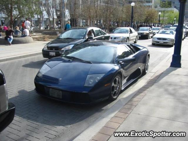 Lamborghini Murcielago spotted in Toronto, Canada