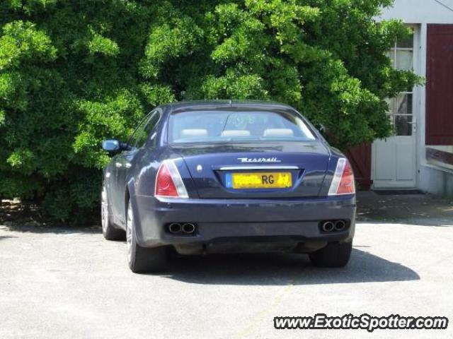 Maserati Quattroporte spotted in Hossegor, France