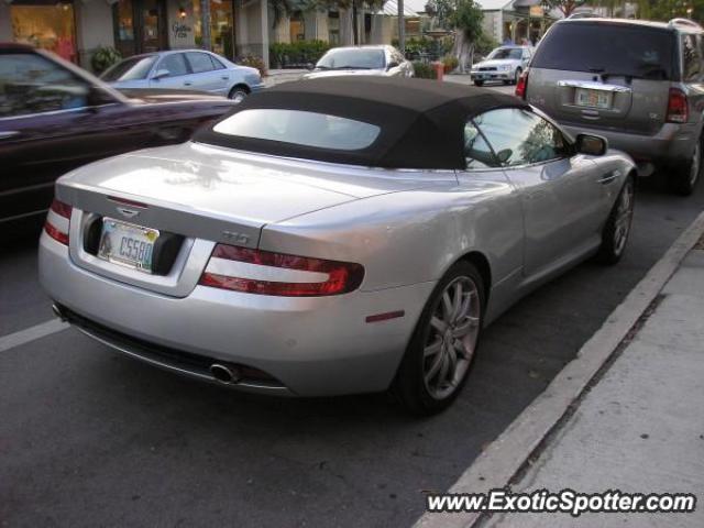 Aston Martin DB9 spotted in Naples, Florida