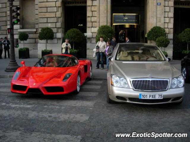 Ferrari Enzo spotted in Paris, France