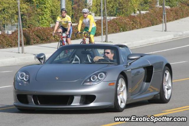 Porsche Carrera GT spotted in Calabasas, California