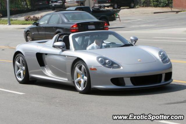 Porsche Carrera GT spotted in Calabasas, California