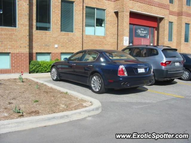 Maserati Quattroporte spotted in Oakville, Canada