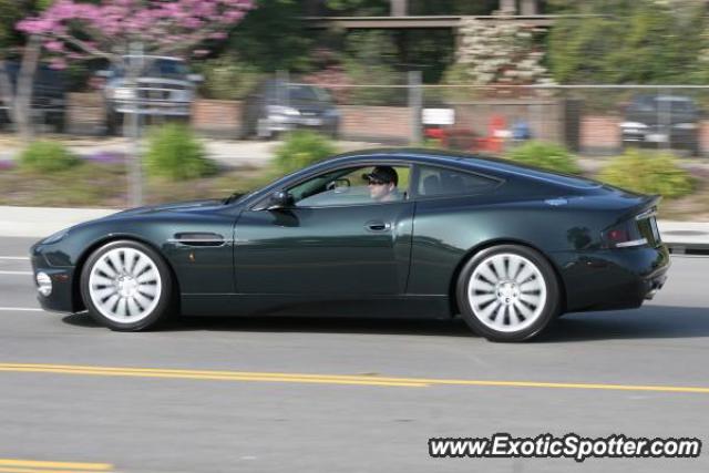 Aston Martin Vanquish spotted in Calabasas, California