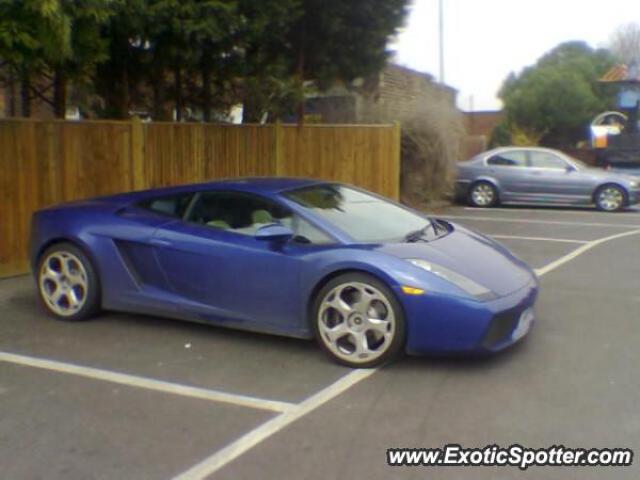 Lamborghini Gallardo spotted in Sittingbourne, United Kingdom