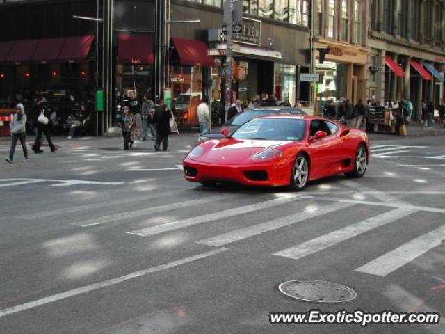 Ferrari 360 Modena spotted in New York, New York