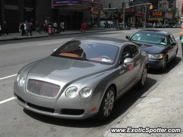 Bentley Continental spotted in New York, New York