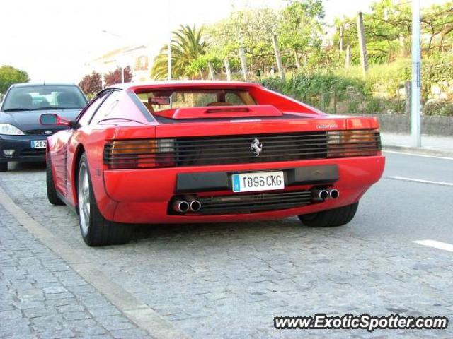 Ferrari Testarossa spotted in Vila Nova de Cerveira, Portugal