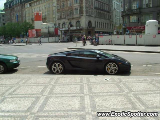 Lamborghini Gallardo spotted in Prague, Czech Republic