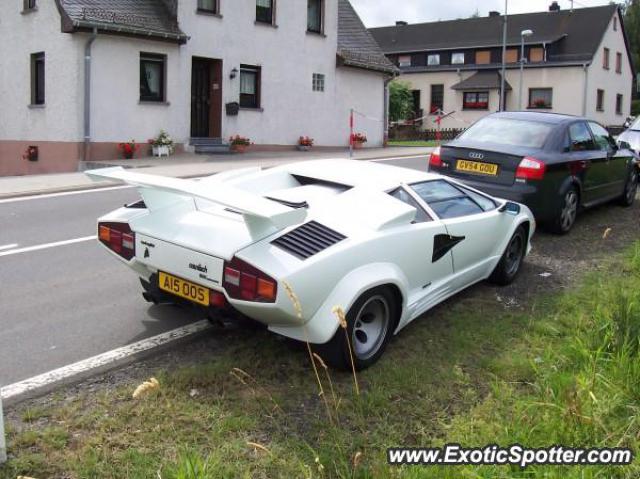 Lamborghini Countach spotted in Nürburgring, Germany