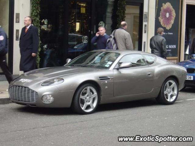 Aston Martin DB7 spotted in London, United Kingdom