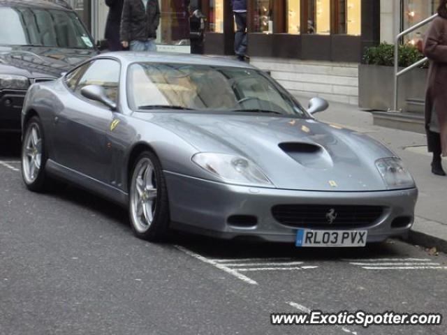 Ferrari 575M spotted in London, United Kingdom