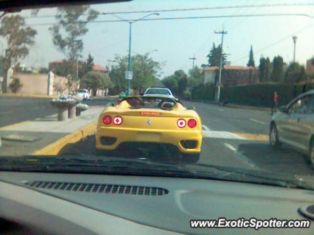 Ferrari 360 Modena spotted in DF, Mexico