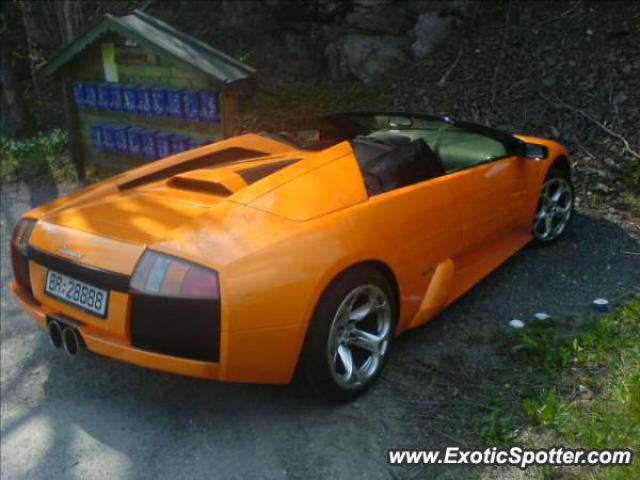 Lamborghini Murcielago spotted in Frogn, Norway