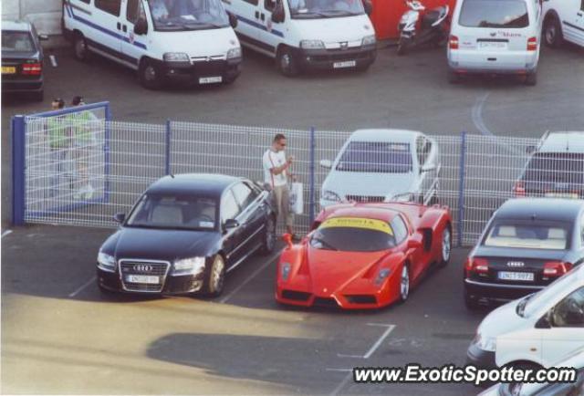 Ferrari Enzo spotted in Le Mans, France