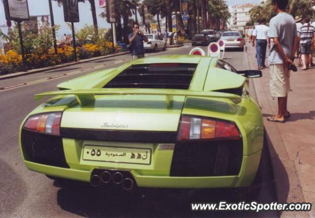 Lamborghini Murcielago spotted in Cannes, France