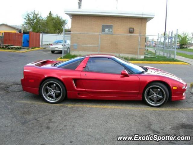 Acura NSX spotted in Calgary, Canada