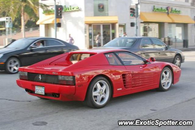 Ferrari Testarossa spotted in Beverly Hills, California