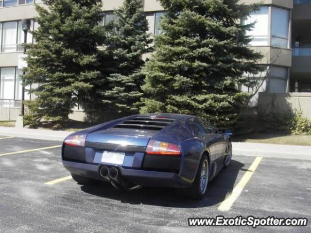 Lamborghini Murcielago spotted in Toronto, Canada