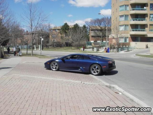 Lamborghini Murcielago spotted in Toronto, Canada