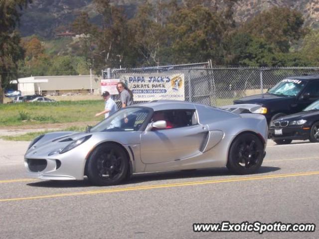 Lotus Exige spotted in Malibu, California