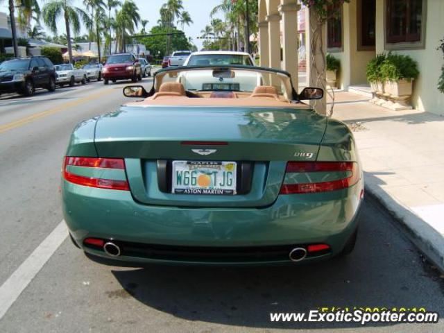Aston Martin DB9 spotted in Naples, Florida