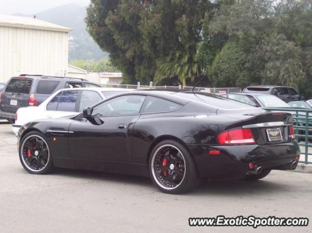 Aston Martin Vanquish spotted in Malibu, California