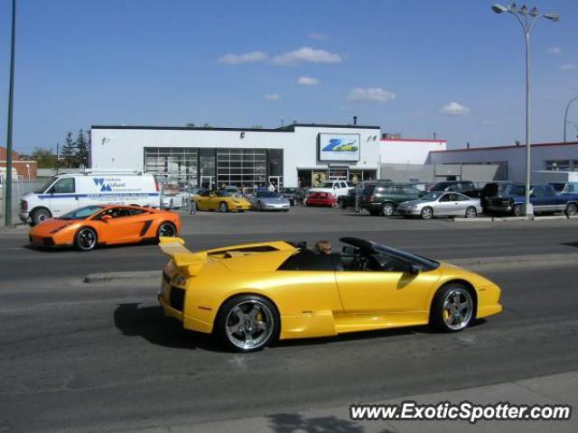 Lamborghini Gallardo spotted in Calgary, Alberta, Canada