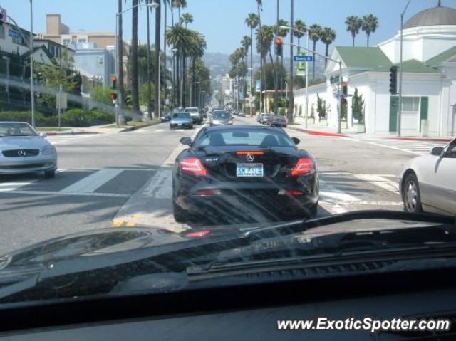 Mercedes SLR spotted in Beverly Hills, California