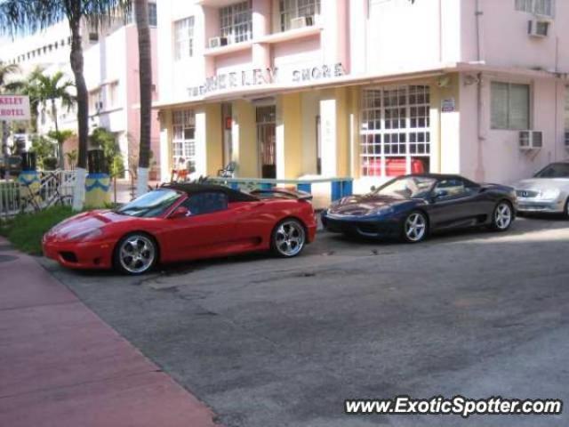 Ferrari 360 Modena spotted in Miami, Florida