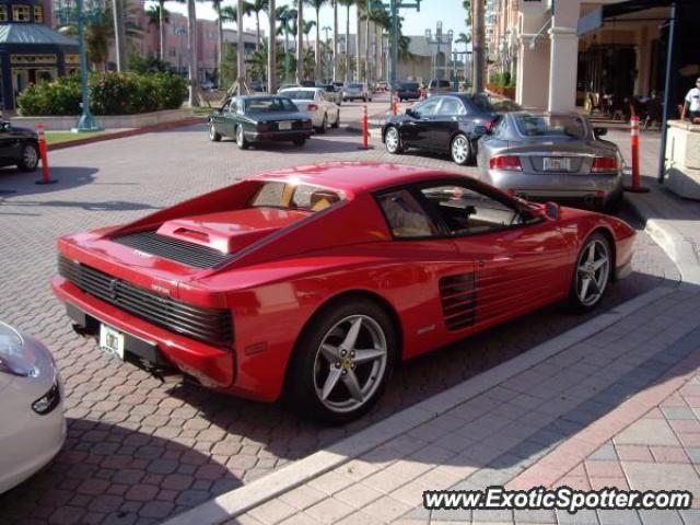 Ferrari Testarossa spotted in Boca Raton, Florida