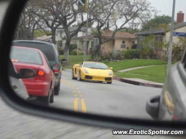 Lamborghini Gallardo spotted in Santa Monica, California